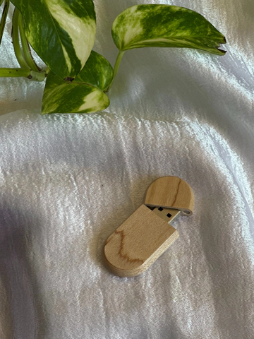 فلش تبلیغاتی چوبی 16 گیگ