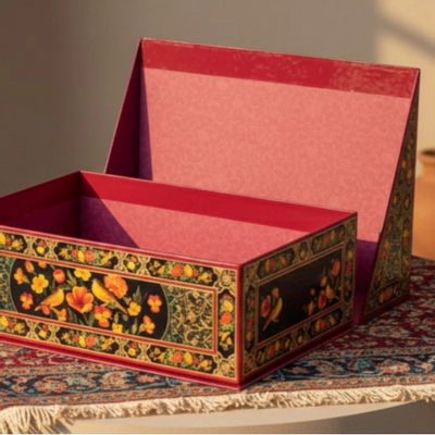 هادرباکس گل و مرغ لولایی بزرگ