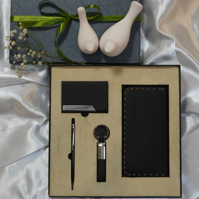 ست مدیریتی کد C018 مشکی