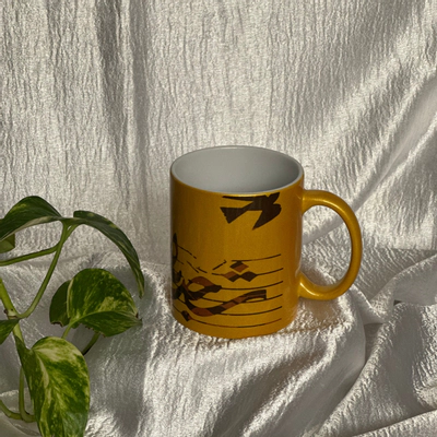 ماگ طلایی و نقره‌ای