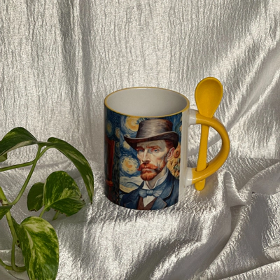 ماگ قاشق دار رنگی