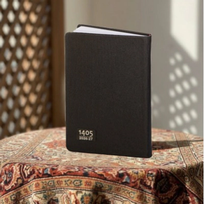 سر رسید چرم طرح زبرا مشکی کد R07